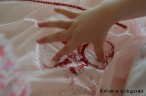 Valentine's Day Playdough Station | Life is Peachy
